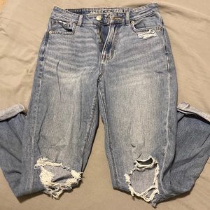 American eagle mom jeans